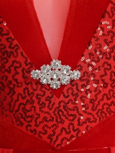 Vestido de Baile de Salón para Mujer Adulta, Vestido de Danza Lírica, Traje Moderno Contemporáneo, Vestido Largo, Vestidos de Baile de Competición Estándar - Product Image 4