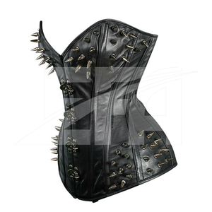 ชุดกระชับสัดส่วนรัดเอวสำหรับผู้หญิงอกใหญ่  คอร์เซ็ตรัดรูปทรง  ขายส่งคอร์เซ็ต 2026 คอร์เซ็ตรัดใต้หน้าอกแบบหนัง - Product Image 2