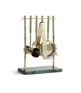 Elegant <b>drink</b> station marble cocktail <b>stand</b> premium bartender kit home entertaining essentials classy doxology tools - Product Image 1