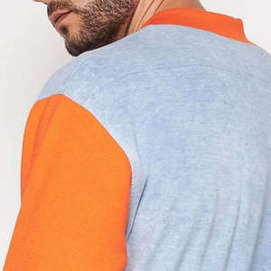 Blouson universitaire personnalisé en polyester/coton pour homme, col montant, style urbain, respirant, en promotion - Product Image 1