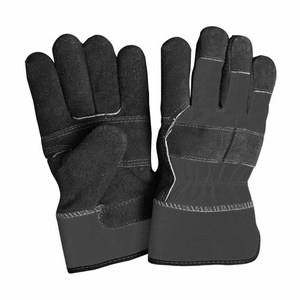 Guantes de Trabajo de Cuero Vacuno de Primera Calidad, con Palma Reforzada, Suaves y Cómodos, Resistentes, para Construcción - Product Image 6