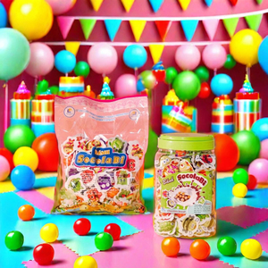 Dai Long Brand Funny Soft & Sweet Cartoon Chocolate Cake With Many Fun Animal Shapes <b>Candy</b> for Children - Product Image 1