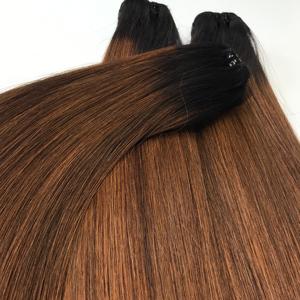 Échantillon Gratuit Ombre Couleur Avant de Lacet Perruque Os Droite Transparent Dentelle Paquet de Cheveux Bruts de Haute Qualité Extensions de Cheveux Humains - Product Image 1