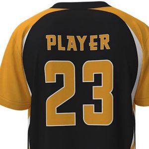Camiseta Deportiva Personalizada de Béisbol para Hombre, Cuello en V, Manga Corta, Ropa Deportiva para Equipo, Cómoda y de Alto Rendimiento para Entrenamiento - Product Image 4