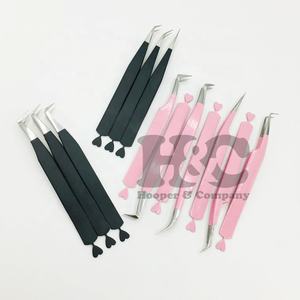 Nouveau Style pince à cils personnalisé Extension de cils pince à épiler faux cils pince à épiler étiquette privée Logo offre emballage personnalisé vison - Product Image 6