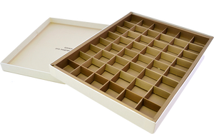 Boîte en carton enduit recyclé de logo de feuille d'or d'origine de haute qualité 270x188x35 avec étui de cadeaux de chocolat d'impression en relief - Product Image 3