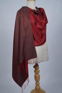 Estola Reversible de Cachemira y Seda de Alta Calidad para Mujer, Ultra Suave, Elegante, Chal de Moda con Acabado Premium para Uso Casual - Product Image 5
