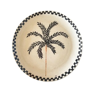 Plateau de service en métal émaillé vintage, tendance, pour la maison et la cuisine, personnalisable en taille, forme, couleur et motif - Product Image 3