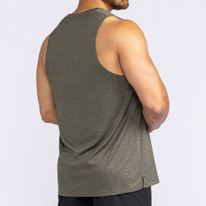 เสื้อกล้ามออกกำลังกายผู้ชาย ดีไซน์ใหม่ ไร้ตะเข็บ ทรงยาว หลวม สวมใส่สบาย ผลิตจากวัสดุสั่งทำพิเศษ ยืดหยุ่นได้ เหมาะสำหรับวิ่ง ฟิตเนส เทรนนิ่ง และออกกำลังกาย - Product Image 6