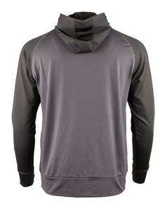 2026 Women's Solid Color Hooded Yoga <b>Top</b> With Pockets Breathable Polyester Full Sleeve Cowl Neck Regular Fit Contrast Binding - Product Image 2