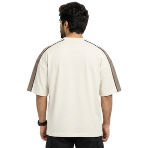 Camisetas Oversize de Algodón Premium para Hombre, Ajuste Holgado, Estilo Casual Urbano, Transpirables para Uso Diario - Product Image 5