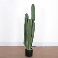 Plantes artificielles de décoration intérieure multi-styles : Cactus artificiel en pot, Plante verte artificielle, Plantes succulentes artificielles, Cactus artificiel