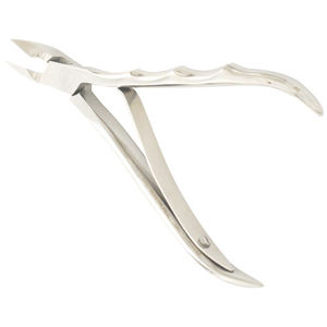 Outils de manucure et pédicure : Coupe-cuticules argenté poli, kit de base, mini-ciseaux - Product Image 2