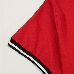 Chemises polo pour hommes, vente chaude, matière confortable, nouveau design, logo personnalisé, couleur unie, respirantes, pour hommes - Product Image 3