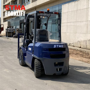 Carretilla elevadora diésel STMA de 3,5 toneladas, alta eficiencia, mayor vida útil con mástil de 3 etapas de 4500mm, piezas de elevación de horquilla opcionales - Product Image 6