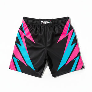 <b>Professional</b> MMA Shorts with Internal Drawstring Custom Logo Fight Trunks High Performance Martial Arts Wear Manufacturer - Product Image 4