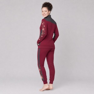 Ensemble de survêtement pour femmes, 2 pièces, survêtement de jogging, sweat-shirt à fermeture éclair, pantalon de survêtement, tenue d'entraînement pour femmes, survêtement à fermeture éclair - Product Image 3