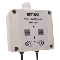 Système de détection de fuite d'eau professionnel MiTEC, panneau de contrôle de surveillance multi-zones pour la détection de fuite de liquide d'eau
