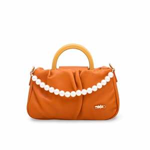 กระเป๋าแขนสีเหลืองอย่างเป็นทางการ P36064กระเป๋าถือที่สง่างามสำหรับการใช้งานทั้งกลางวันและเย็น - Product Image 3