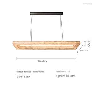 Lámpara Colgante LED Moderna de Vidrio Ovalado, Temperatura de Color 3000K-6000K, Regulable, 50000 Horas de Vida Útil, para Restaurante, Cocina, Hotel - Product Image 4