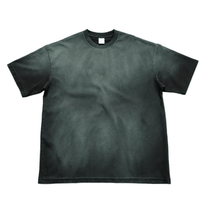 เสื้อยืดแขนสั้นทรงโอเวอร์ไซส์สไตล์วินเทจสำหรับผู้ชาย ผ้าฝ้าย 100% ระบายอากาศได้ดี เป็นมิตรต่อสิ่งแวดล้อม เหมาะสำหรับฤดูร้อน - Product Image 1