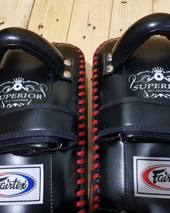 High Quality for Muay Thai Boxing Upgrade Kick <b>Pad</b> Genuine Leather & PU Leather EVA Material Premium Boxing Products - Product Image 2