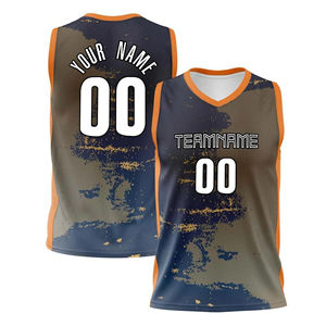 Camiseta de Baloncesto Reversible Personalizada al por Mayor Unisex para Adultos, Diseño Sublimado, Transpirable, Estampada, 100% Poliéster - Product Image 4