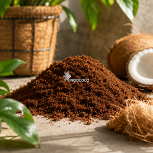 Coconut based cocopeat sack prepared for farming and nursery needs with dependable moisture holding performance - Product Image 1