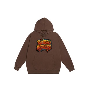 Sudadera con capucha para hombre de gran tamaño con diseño personalizado | Sudadera con capucha informal con cordón | Proveedor de ropa al por mayor OEM - Product Image 2