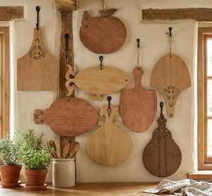 Tabla de cortar cuadrada de madera de acacia con mango, apta para lavavajillas, para carne y frutas - Product Image 4