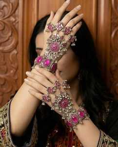 Latest Designs Customized Wedding & Party Wear Afghani Jewelry <b>Sets</b> Wholesale Women's Jewellery <b>Sets</b> Available in Bulk Quantity - Product Image 4