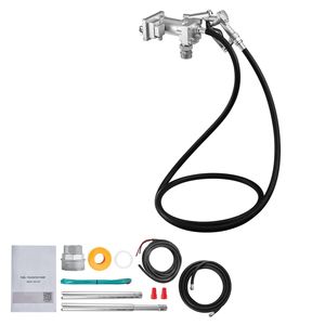 Pompa di Trasferimento Diesel in Ghisa 12V/24V DC, Kit con Erogatore Manuale da 15 GPM, Tubo di Scarico e Protezione dal Surriscaldamento - Product Image 1