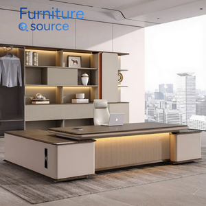 Mesa DE TRABAJO elegante y duradera moderna de primera calidad, escritorio de oficina de madera elegante para un uso diario cómodo, fabricante confiable de Vietnam - Product Image 2