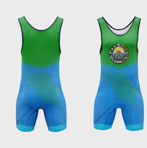 Combinaison de lutte personnalisée TriPro Sports pour homme, sublimation frontale, une pièce, séchage rapide, extensible, 100 % polyester 160g, arts martiaux - Product Image 5