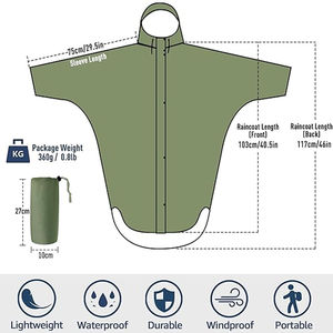 Ropa Impermeable Ligera para Niñas, para Uso Diario al Aire Libre, Protección Contra la Lluvia - Product Image 4