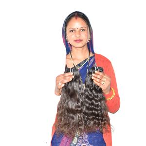 Supper Wholesale Natural Indian Virgin Remy <b>Curly</b> <b>Hair</b> <b>Extensions</b> Cuticle Aligned Double Weft Machine Weaving Raw Human Bundles - Product Image 3
