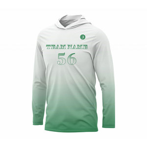 Camiseta de Baloncesto de Manga Larga con Gradiente de Rendimiento Personalizable al por Mayor - Product Image 6