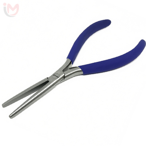 Pince professionnelle pour l'élimination des extensions capillaires, pour micro-anneaux, perles et I-Tip, en acier inoxydable, kit de salon OEM - Product Image 3