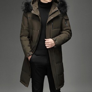 Vestes en duvet pour hommes et femmes de haute qualité, écologiques, 80% duvet, style décontracté, toile léopard, fermeture éclair - Product Image 4