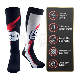 Chaussettes de Gardien de But de Football de Haute Qualité Premium, Hautes jusqu'aux Cuisses, en Spandex/Polyester pour Adultes, Entraînement d'Équipe et Utilisation en Match - Product Image 6