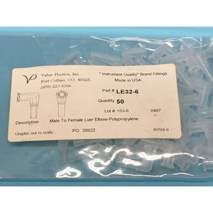 LOT DE 50 CONNECTEURS PLASTIQUES LE32-6 MÂLE-FEMELLE - Équipements et Pièces Semi-conductrices Globales de Confiance - Product Image 1