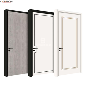 Puerta Interior de WPC Ignífuga e Insonorizada, Puerta Moderna de Madera Compuesta, Impermeable, de Polímero, para Almacén o Baño - Product Image 5