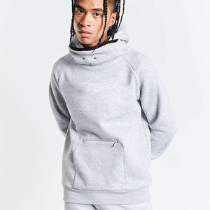 Sweat-shirt à capuche unisexe surdimensionné en molleton 100 % coton pour l'hiver, style streetwear, personnalisable, vente en gros - Product Image 5