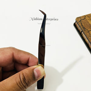 Meilleures ventes de pinces à cils personnalisées en acier inoxydable pince à cils méga volume avec marque privée - Product Image 4