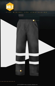 Haute visibilité gilet de sécurité épais Double étanche en nylon sécurité au travail taille personnalisée - Product Image 6