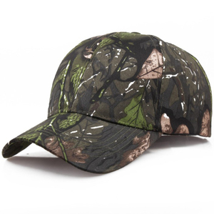 Gorra de Béisbol Unisex de Camuflaje, 6 Paneles, Ajustable, 100% Poliéster, Bordado Digital a Mano, Transpirable, Impermeable, Informal para Exteriores - Product Image 4