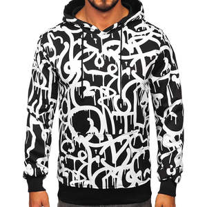 Sweat à capuche unisexe personnalisé par sublimation, style vintage vieilli, imprimé intégral avec dégradé de couleurs, vêtements de marque en gros - Product Image 1