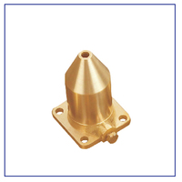 Connecteur de câble industriel en laiton avec gaine de protection, joint d'étanchéité robuste, kit de terminaison de fil électrique de précision, ensemble de quincaillerie