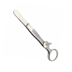 Pinzas Chalazion de Acero Inoxidable, Instrumento Quirúrgico Oftálmico Profesional con Diseño de Precisión Fina para Clínicas de Cuidado Ocular - Product Image 6