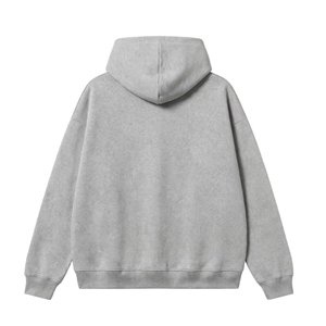 Sudadera con Capucha Gris Gótica, Manga Larga, Estampado Gráfico de Auto, Ropa Casual Urbana, 100% Algodón, Resistente al Viento, Servicio OEM - Product Image 2